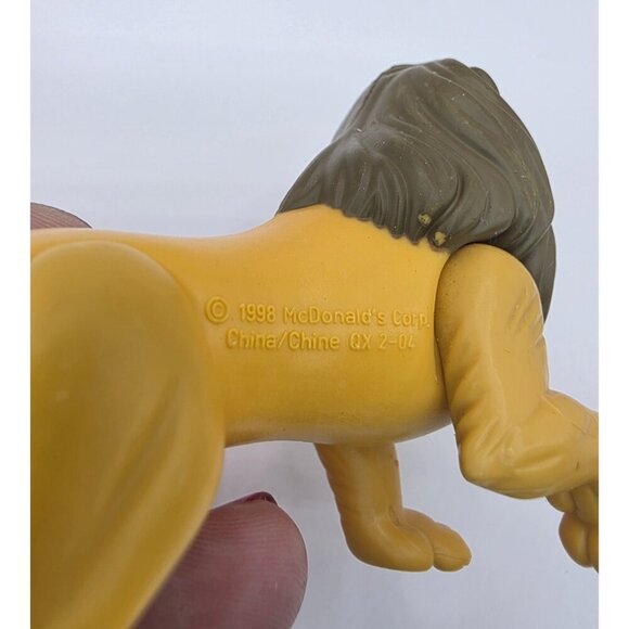 McDonald's Happy Meal Toy Lion Figures 1998 Poseable Disney Lot of 6 Vintage - Picture 2 of 9